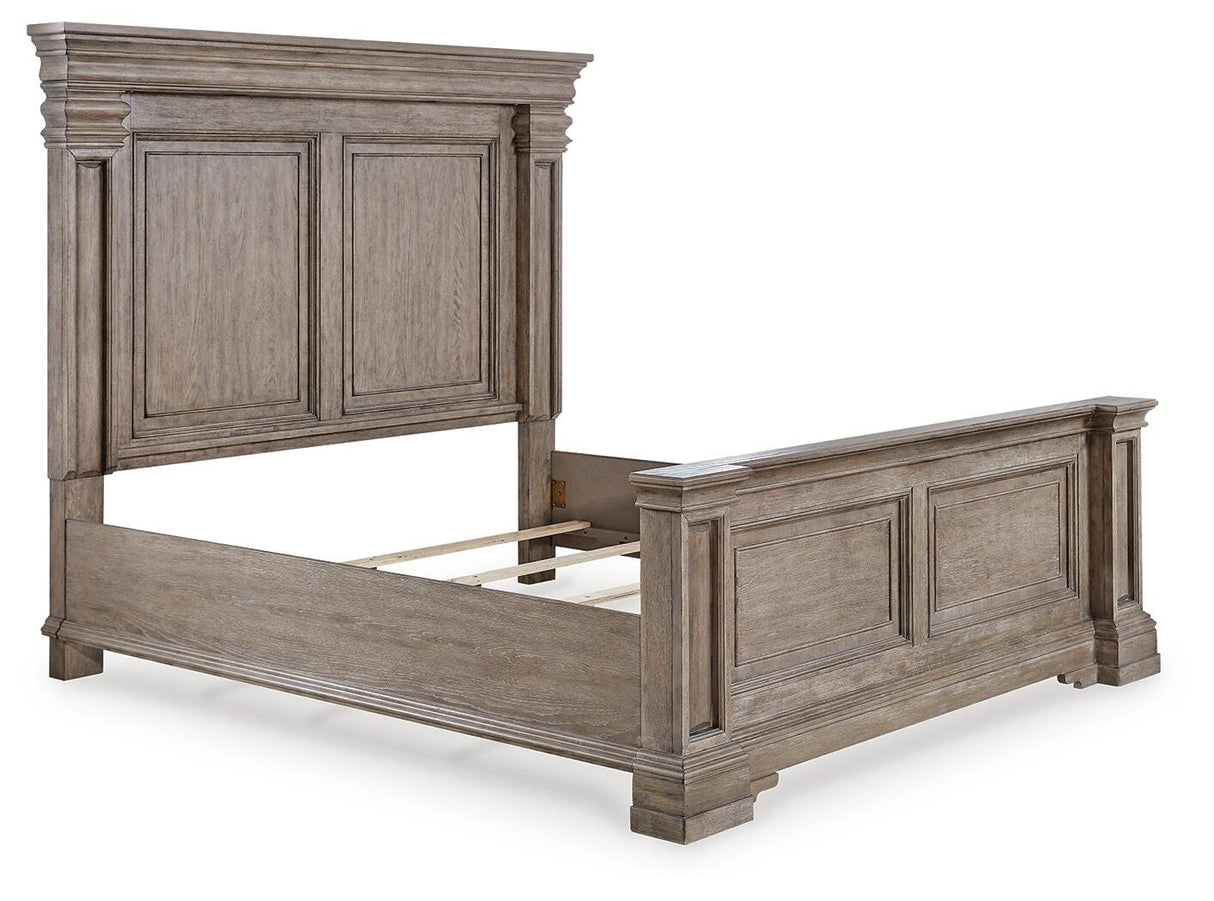 Blairhurst Queen Panel Bed with Mirrored Dresser from Ashley - Luna Furniture