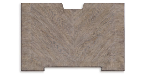 Blairhurst Light Grayish Brown King Panel Bed with Mirrored Dresser, Chest and 2 Nightstands from Ashley - Luna Furniture