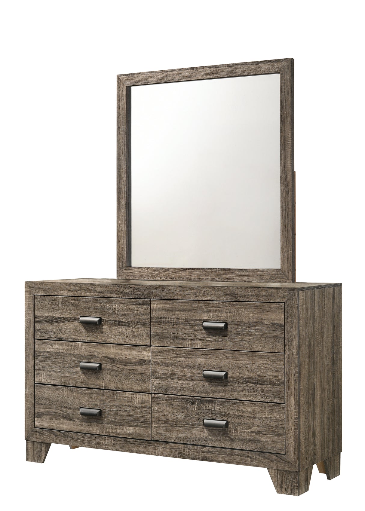 Mille Brownish Gray Upholstered Youth Bedroom Set