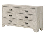 Millie Whitewash Panel Bedroom Set from Crown Mark - Luna Furniture