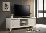Charlie White Tv Stand from Crown Mark - Luna Furniture