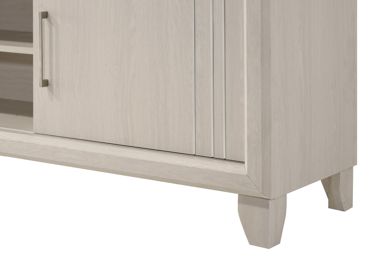 Charlie White Tv Stand from Crown Mark - Luna Furniture