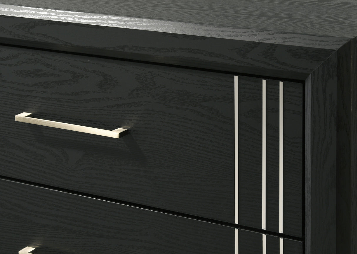 Charlie Charcoal Panel Bedroom Set from Crown Mark - Luna Furniture