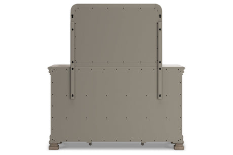 Lexorne Gray Dresser and Mirror from Ashley - Luna Furniture