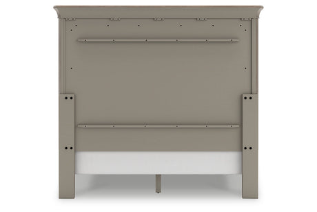 Lexorne Gray Queen Sleigh Bed from Ashley - Luna Furniture