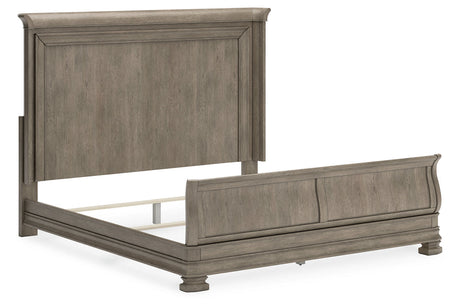 Lexorne Gray Sleigh Bedroom Set from Ashley - Luna Furniture