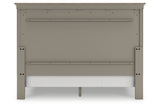 Lexorne Gray California King Sleigh Bed from Ashley - Luna Furniture