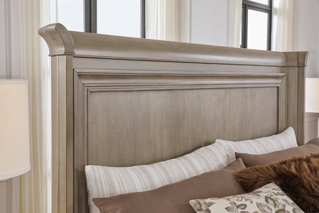 Lexorne Gray King Sleigh Bed from Ashley - Luna Furniture