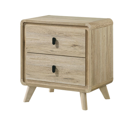 Dawson Light Wood Nightstand from Crown Mark - Luna Furniture