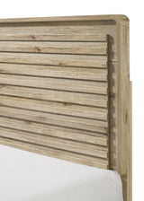 Dawson Light Wood Queen Panel Bed from Crown Mark - Luna Furniture