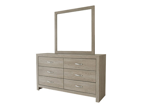 Jaylen Cream Bedroom Mirror (Mirror Only) from Crown Mark - Luna Furniture
