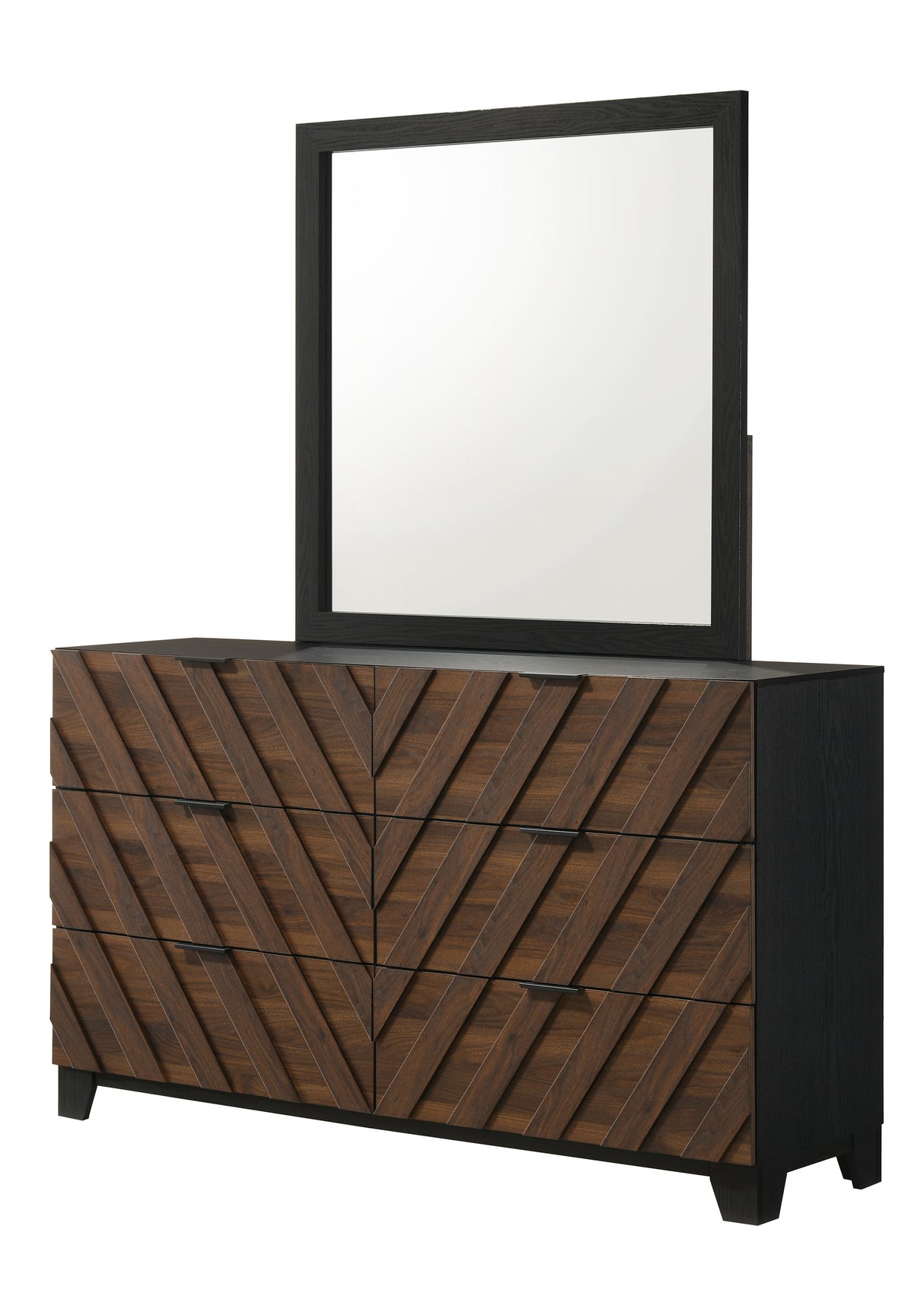 Zane Brown Dresser Top (Mirror Only) from Crown Mark - Luna Furniture