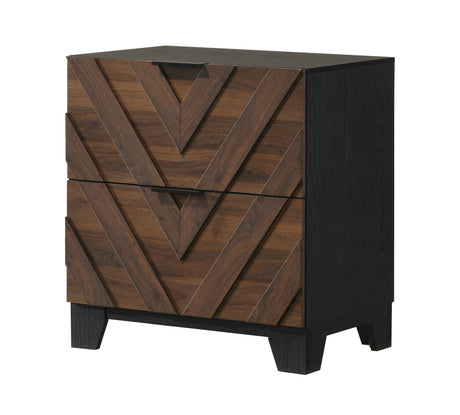 Zane Brown Nightstand from Crown Mark - Luna Furniture