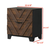Zane Brown Nightstand from Crown Mark - Luna Furniture