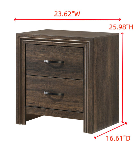 Noreen Brown LED Bedroom Set from Crown Mark - Luna Furniture