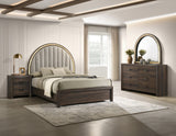 Noreen Brown LED Bedroom Set from Crown Mark - Luna Furniture