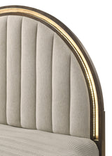 Noreen Brown LED King Bed from Crown Mark - Luna Furniture