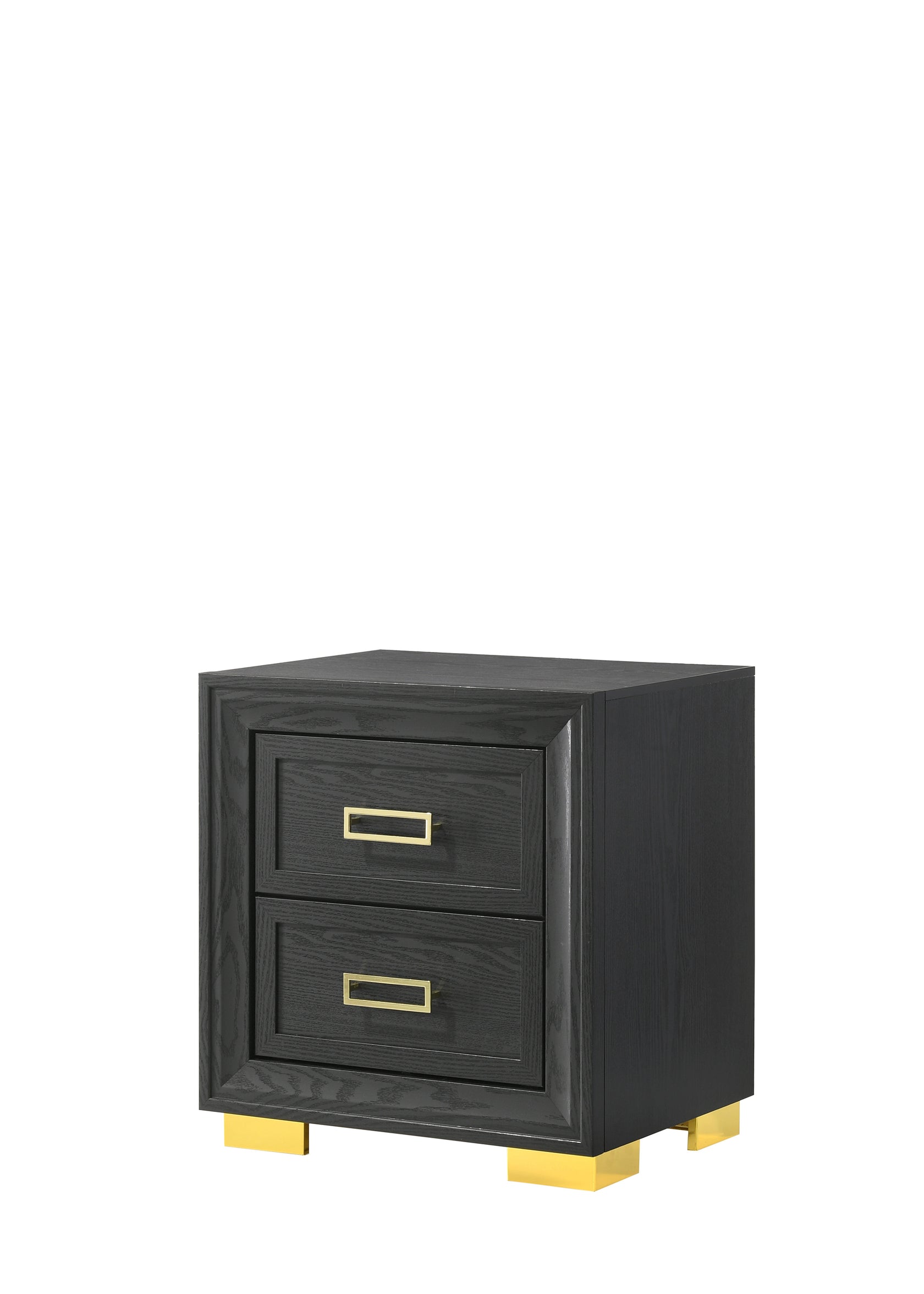 Pepe Black Nightstand from Crown Mark - Luna Furniture