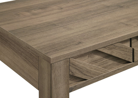 Valor Light Brown Writing Desk from Crown Mark - Luna Furniture