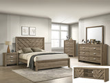 Valor Light Brown Tv Stand from Crown Mark - Luna Furniture