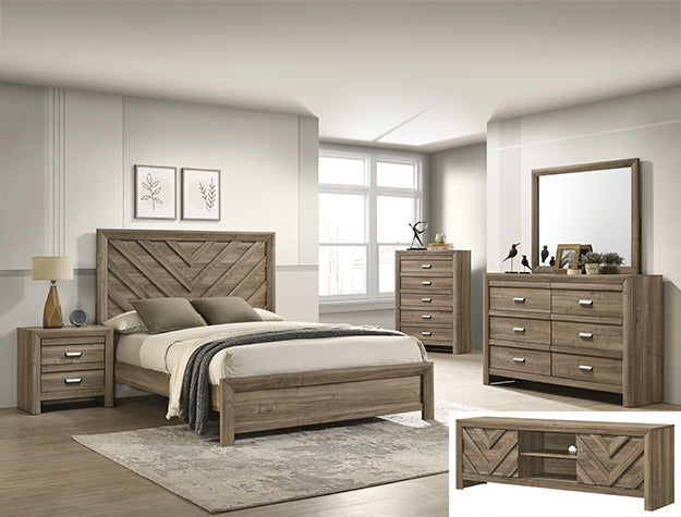 Valor Light Brown Dresser