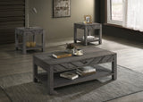 Valor Gray 3-Piece Cocktail Set from Crown Mark - Luna Furniture