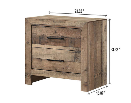 Elmer Brown Night Stand from Crown Mark - Luna Furniture