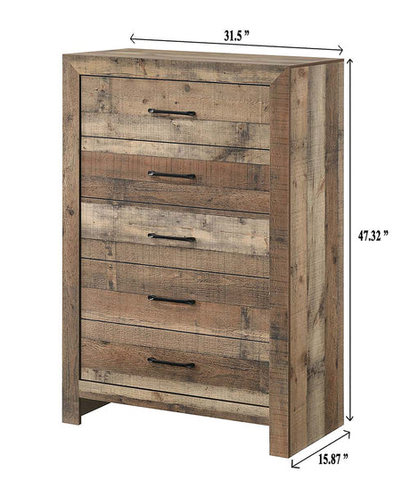Elmer Brown Chest from Crown Mark - Luna Furniture