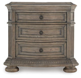 Ardenfield Light Brown Dresser, Mirror, Chest and Nightstand from Ashley - Luna Furniture