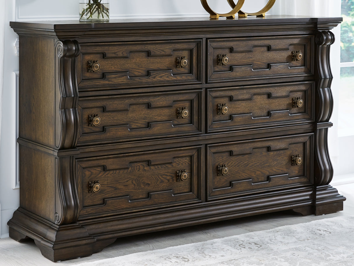 Maylee Dark Brown Dresser - Luna Furniture Maylee Dark Brown Dresser - Luna Furniture