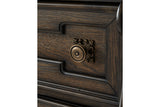 Maylee Dark Brown Dresser and Mirror from Ashley - Luna Furniture