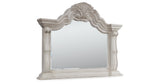 Bruchandi Antique White Bedroom Mirror (Mirror Only) from Ashley - Luna Furniture