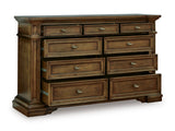Frantanna Brown Panel Bedroom Set from Ashley Furniture - Luna Furniture