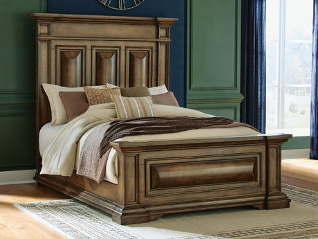 Frantanna Brown Queen Panel Bed from Ashley - Luna Furniture