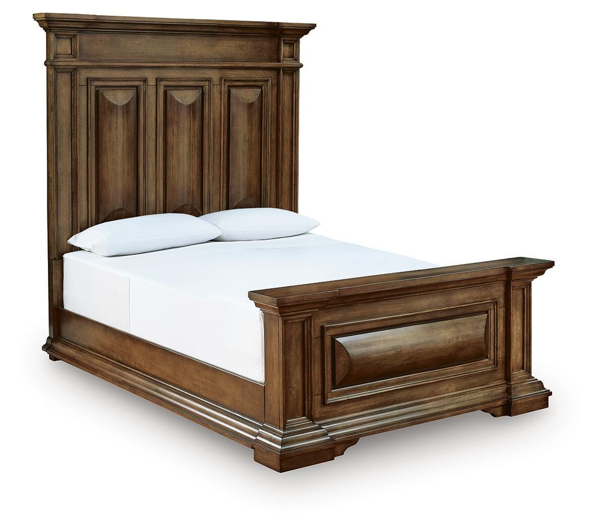 Frantanna Brown Queen Panel Bed from Ashley - Luna Furniture