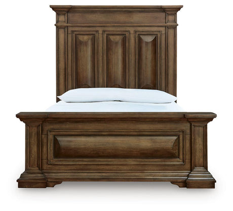 Frantanna Brown Queen Panel Bed from Ashley - Luna Furniture