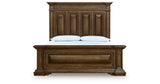 Frantanna Brown California King Panel Bed from Ashley Furniture - Luna Furniture