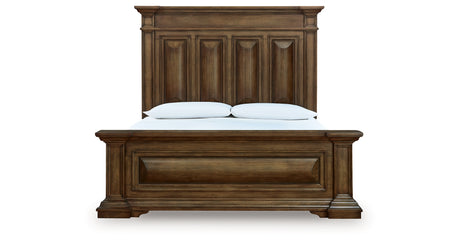 Frantanna Brown California King Panel Bed from Ashley - Luna Furniture
