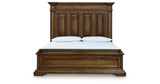 Frantanna Brown King Panel Stroage Bed from Ashley Furniture - Luna Furniture