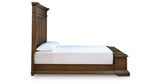 Frantanna Brown King Panel Stroage Bed from Ashley Furniture - Luna Furniture