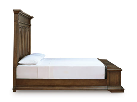 Frantanna Brown Panel Storage Bedroom Set from Ashley Furniture - Luna Furniture