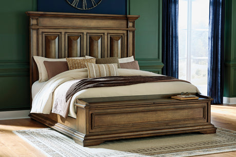 Frantanna Brown Panel Storage Bedroom Set from Ashley - Luna Furniture