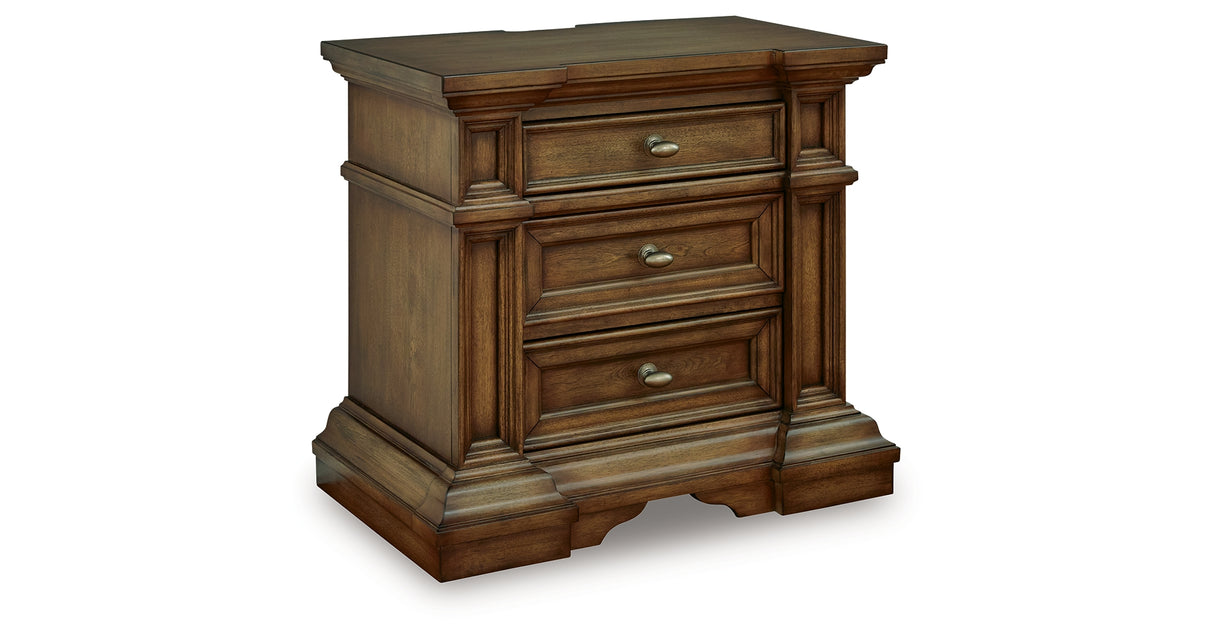 Frantanna Brown Nightstand from Ashley Furniture - Luna Furniture