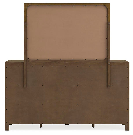 Cabalynn Light Brown Dresser and Mirror from Ashley Furniture - Luna Furniture