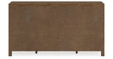 Cabalynn King Panel Bed with Dresser in Light Brown from Ashley - Luna Furniture