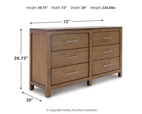 Cabalynn Light Brown Dresser from Ashley Furniture - Luna Furniture