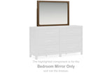 CABALYNN Light Brown Bedroom Mirror (Mirror Only) from Ashley Furniture - Luna Furniture