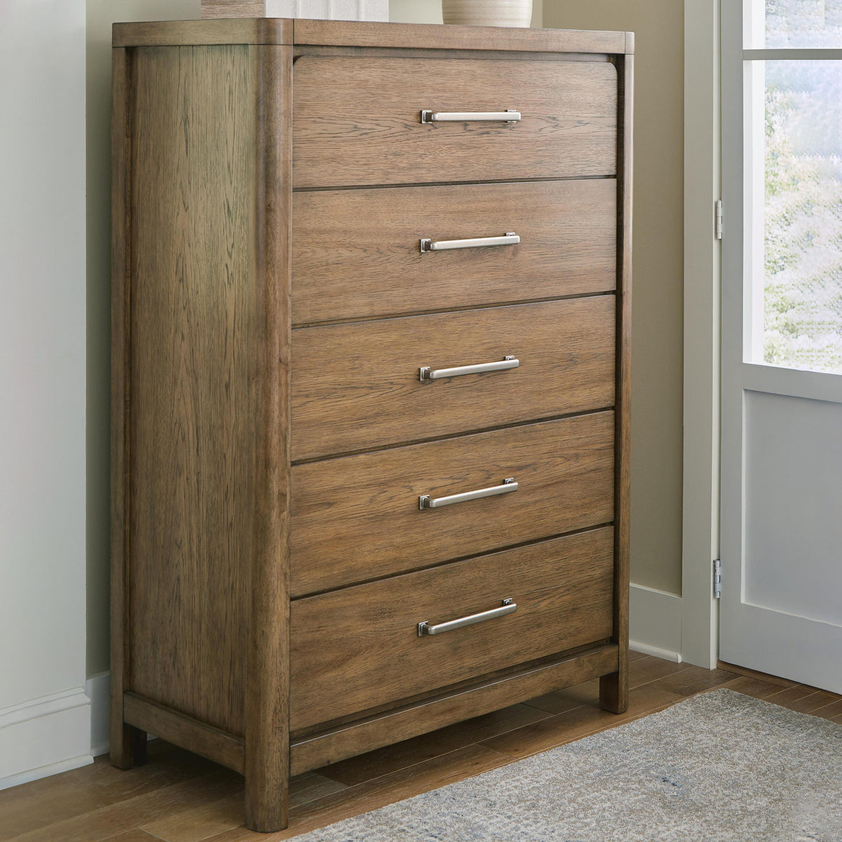 Cabalynn Light Brown Chest of Drawers from Ashley - Luna Furniture