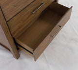 Cabalynn California King Upholstered Bed with Chest and Nightstand in Light Brown from Ashley Furniture - Luna Furniture