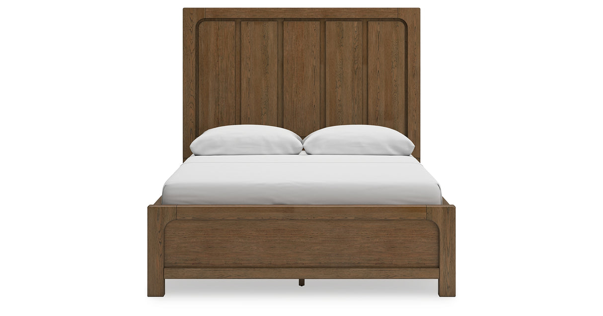 Cabalynn Light Brown Queen Storage Platform Bed from Ashley - Luna Furniture